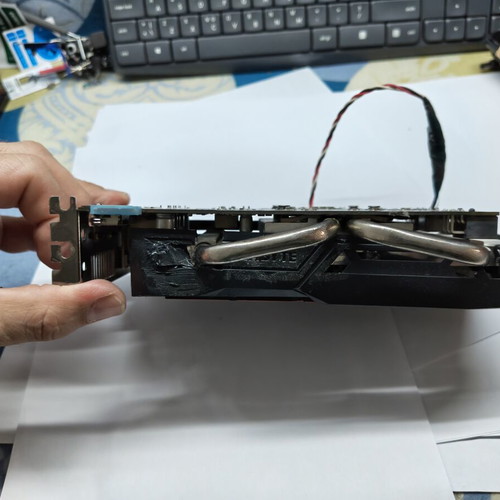 ASUS R7 260X OC 2GB GDDR5 graphics card mod cooler