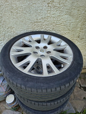 Continental PremiumContact 7 225/45/17 λάστιχα με ζάντες 17" Renault Laguna 2 μεταχειρισμένα