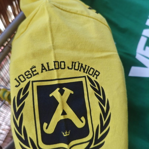 Venum Jose Aldo Junior cotton polo shirt like new, green and yellow, size L