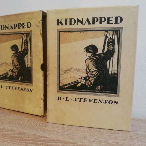 Rare book Kidnapped by R. L. Stevenson 1930 used, Oxford editions