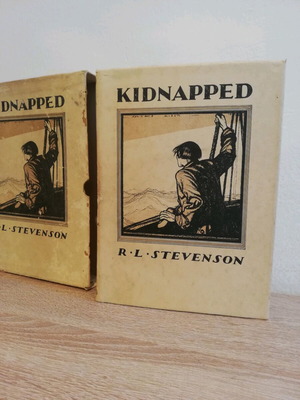Rare book Kidnapped by R. L. Stevenson 1930 used, Oxford editions