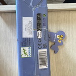 Children's puzzle with 6 different moving vehicle parts