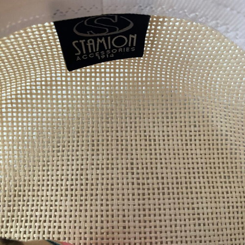 Stamion ladies paper hat with floral design size 56