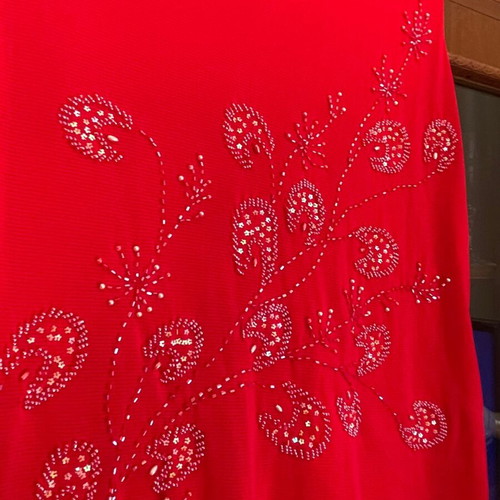 Vintage embroidered blouse size M L XL like new