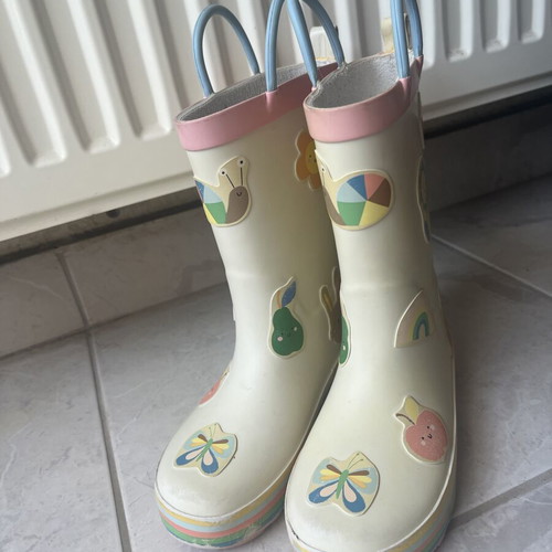 Next rain boots size 28 used, colorful