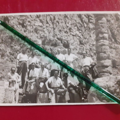 Pack of 4 old authentic excursion photos