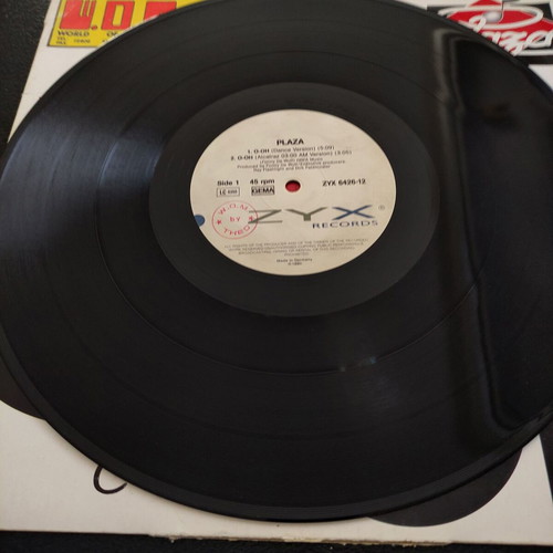 Plaza O Oh Vinyl Maxi Single 12'' 1990 used, electronic music