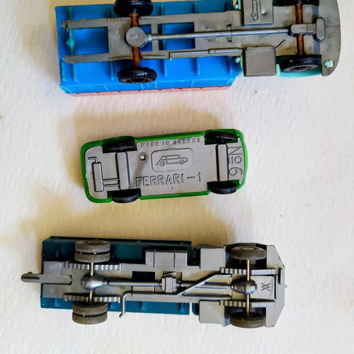 Vintage toy cars Joy Toy and Wiking set like new, 1970s-80s