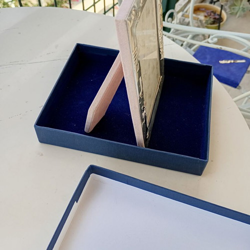 Silver 925 photo frame new for 9.5x6.5 cm picture