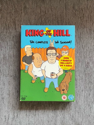 King of the Hill 2nd season DVD used, 4-disc set