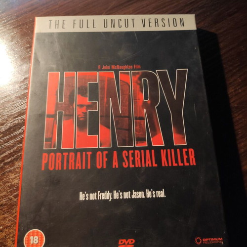 DVD Henry Portrait Of A Serial Killer used, thriller drama without subtitles