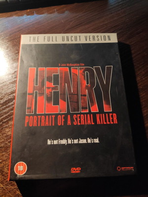 DVD Henry Portrait Of A Serial Killer used, thriller drama without subtitles