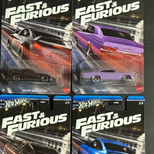 Hot Wheels set of 6 new toy cars