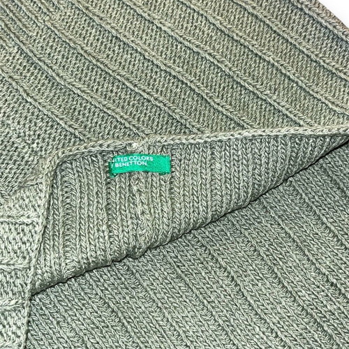 Halter top Hawaiian room Benetton green like new