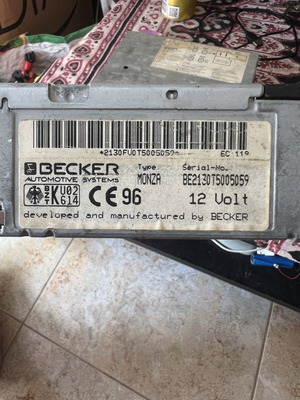 Becker and Blaupunkt car audio radios