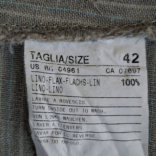 Sisley suit XL like new, jacket and skirt, gray
