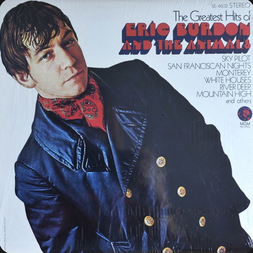 The Greatest Hits of Eric Burdon and The Animals Vinyl LP like new