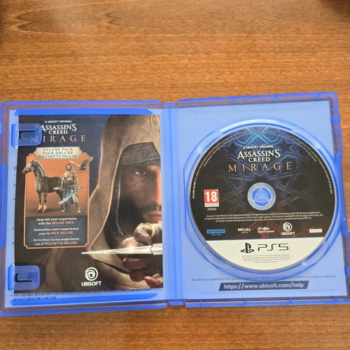 Assassin's Creed Mirage PS5 deluxe pack game