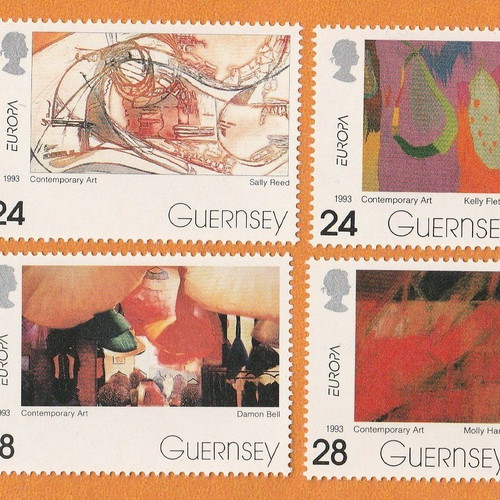 Guernsey 1993 Europa CEPT set new MNH