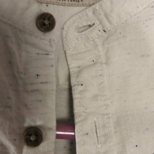 Πουκάμισο Zara για αγόρι σαν καινούργιο, άσπρο και γκρι, μέγεθος 140 cm