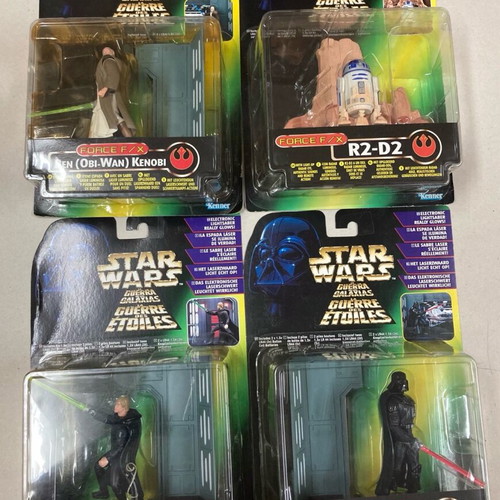 Kenner 1996 Star Wars Force F/X figures pack new