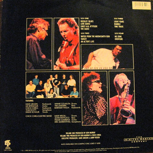GRP Super Live In Concert 2×LP σαν καινούργιο, jazz