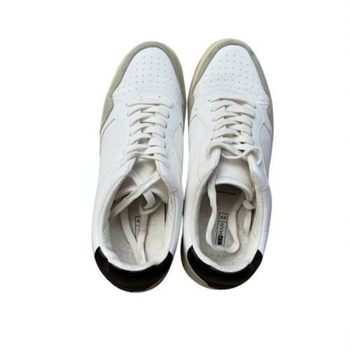 Men's shoes used, size 44, white and grey casual
