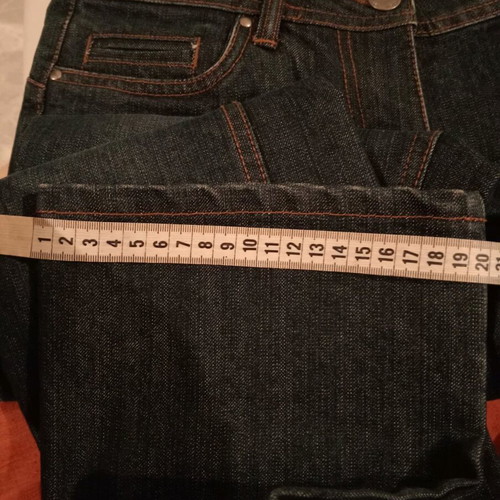 TCM Tchibo Urban Basics high-waisted jeans new, grey and blue