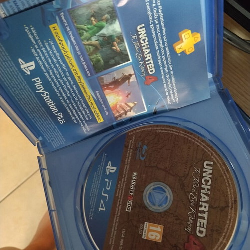 Uncharted 4 PlayStation 4 game like new