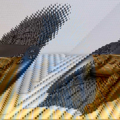 Βάση για χειριστήριο PS5 Iron Throne Game of Thrones καινούργια, μαύρη