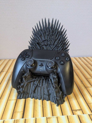 Βάση για χειριστήριο PS5 Iron Throne Game of Thrones καινούργια, μαύρη