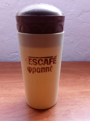 Σέηκερ Nescafe φραππέ συλλεκτικό μεταχειρισμένο δεκαετίας 1980