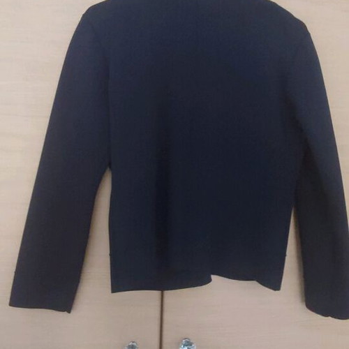 Zara cardigan blue new, size Medium with silver buttons
