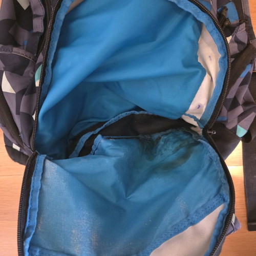 Nike backpack used, blue