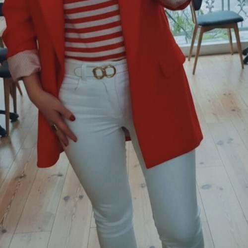 Zara blazer red-coral XS like new