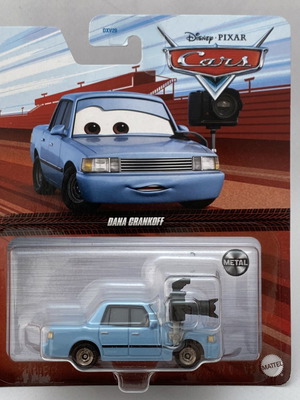 Dana Krankoff Disney Cars metal toy car 1:55 scale