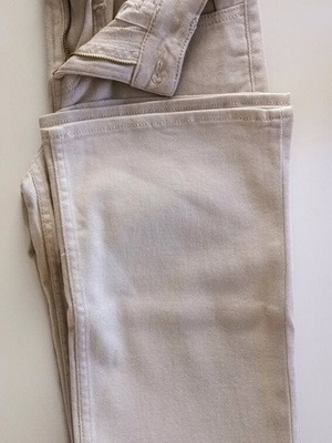 Beige H&M flare jeans new, size S