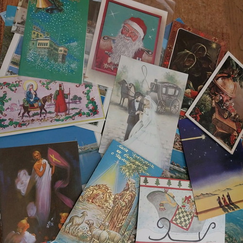 Greek postcards like new, lot of 170+ cards