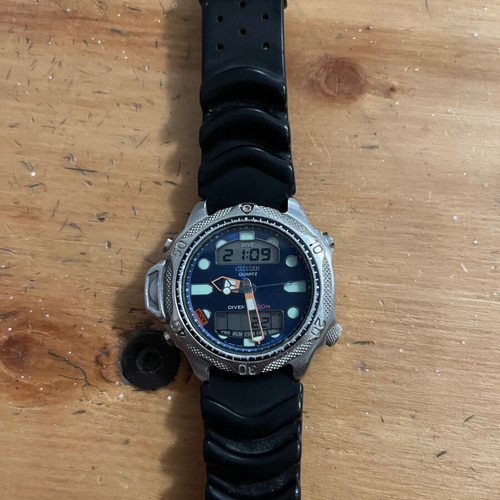 Citizen Promaster Divers JP-1010 watch with blue dial
