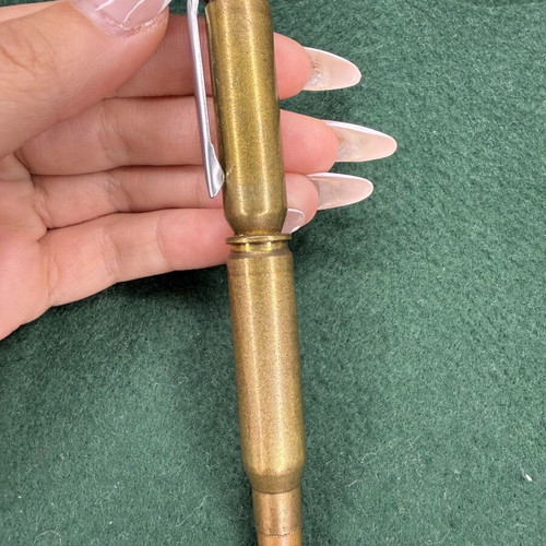 Handmade pen from bullet casings used
