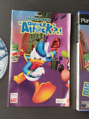 Sony PlayStation 2 παιχνίδι Disney's Donald Duck Quack Attack μεταχειρισμένο, αγγλικό