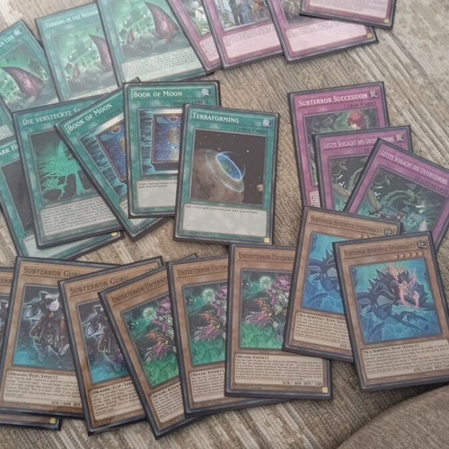 Yu-Gi-Oh Subterror Deck-Core like new, 27 cards