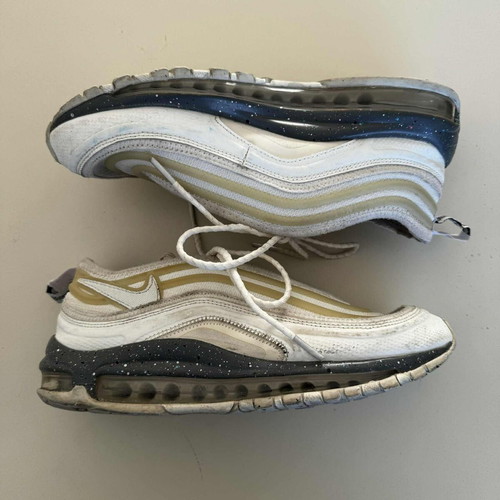 Nike Air Max 97 μεταχειρισμένα sneakers μέγεθος 40, άσπρο και μπεζ