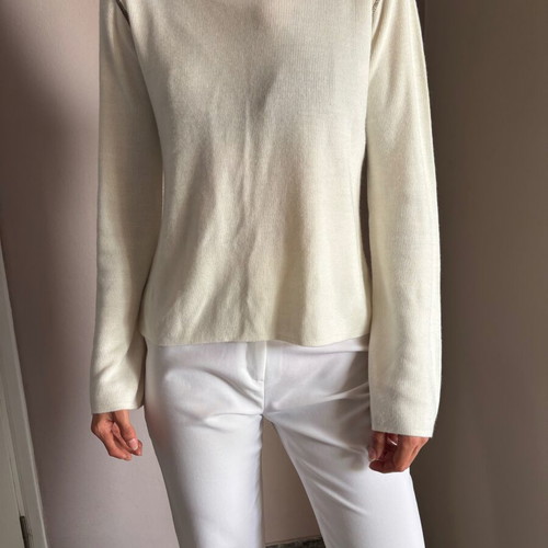 Women's turtleneck blouse like new, size M, white