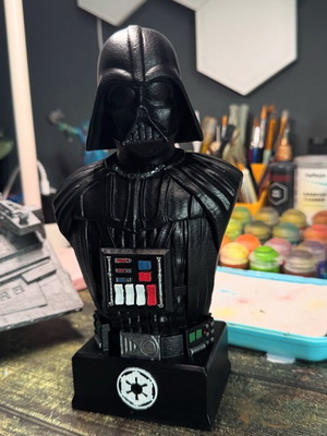 Star Wars Lord Darth Vader 3d Printed Bust 23cm New