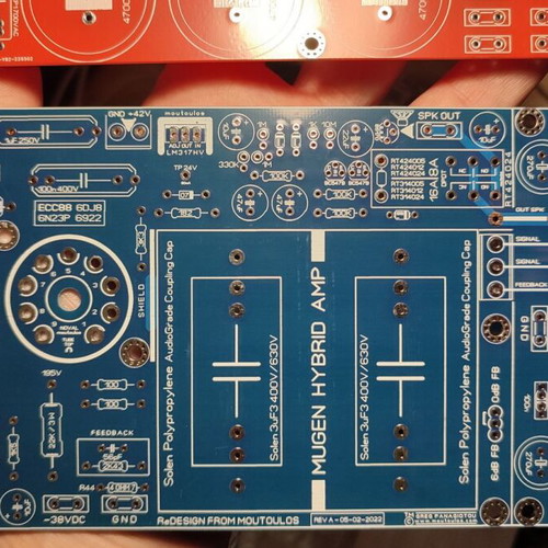 Mugen Hybrid Audio Amplifier PCB Board new