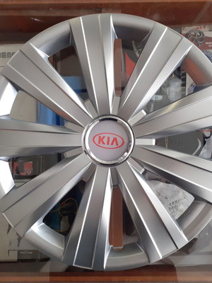 Τάσια τροχών 15'' Kia νέα, ασημί, σετ 4 τεμαχίων