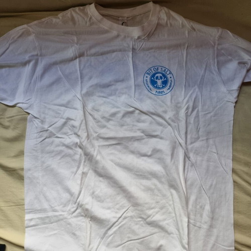 Bit of Salt men's T-shirt Large like new, white