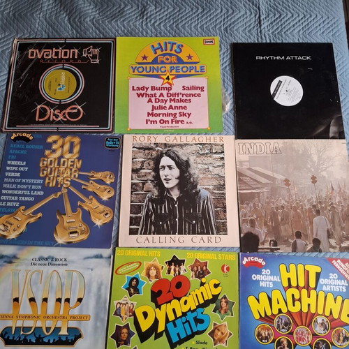 Vinyl records used, 43 foreign albums excluding Gallagher and Yanni