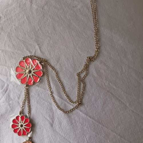 Ellie Saab long necklace new multicolor